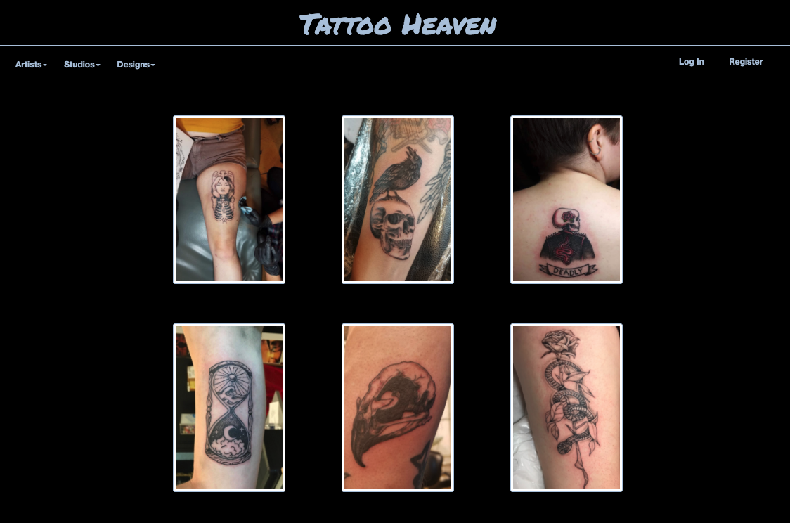 Tattoo Heaven application